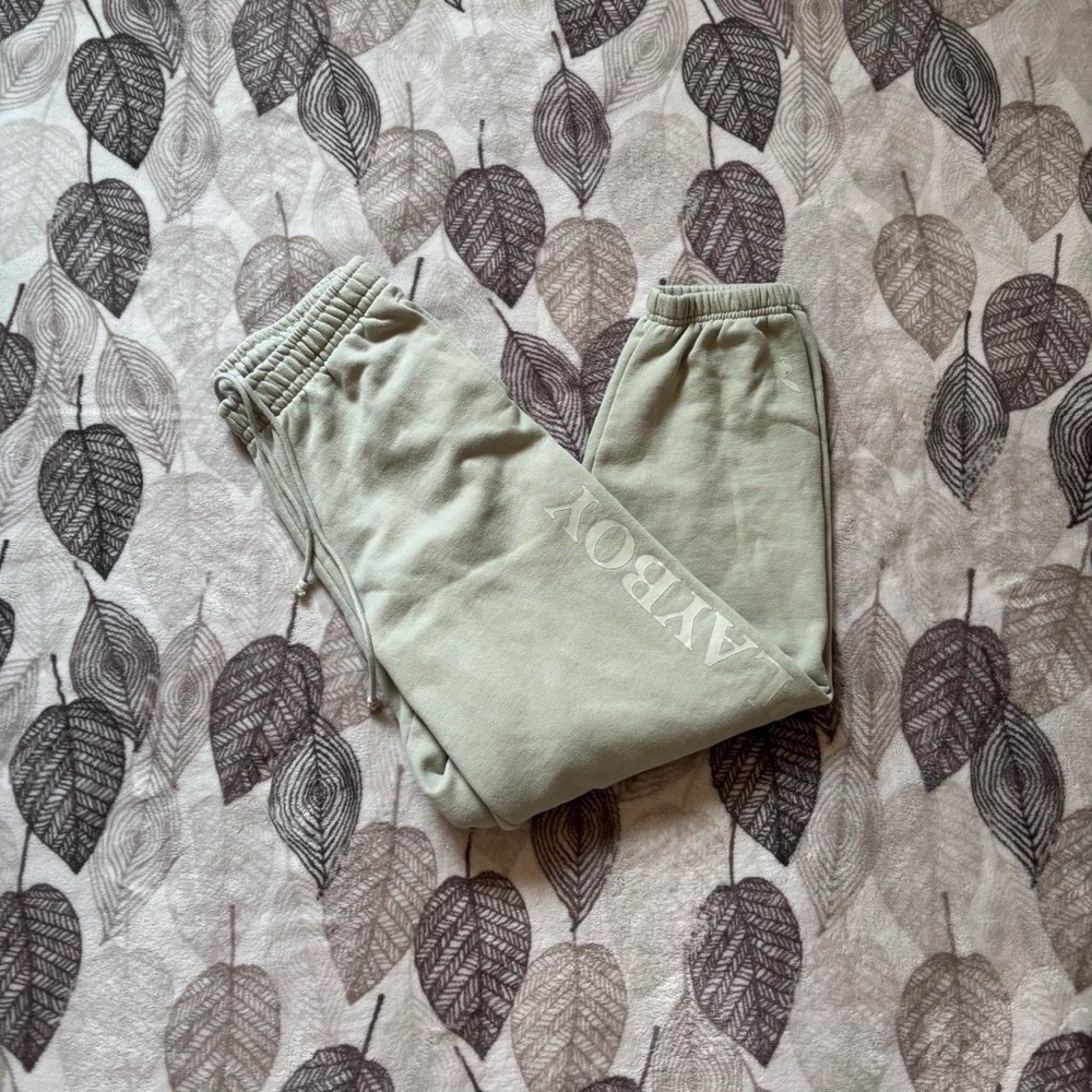 PLAYBOY Medium Sweatpants - Light Green